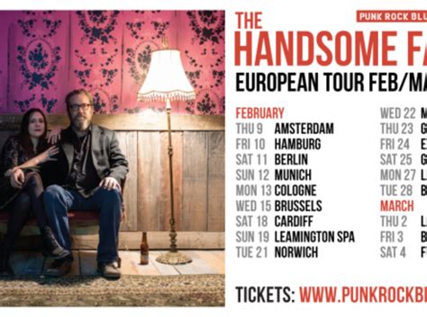 The Handsome Family Announce February and March European Tour • WithGuitars