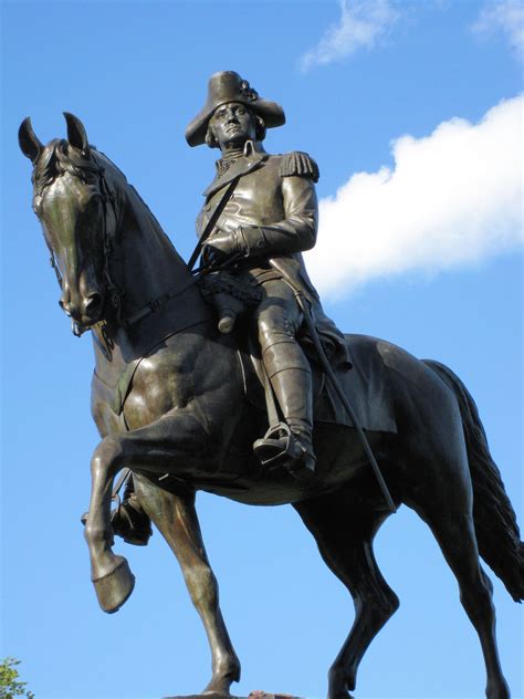 The largest statue of George Washington, found in Boston Commons ...