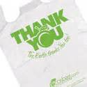 11.5" x 6.5" x 21" Eco-Friendly Thank You Grocery Bags ♻
