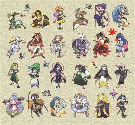 Epic Characters from Katanagatari