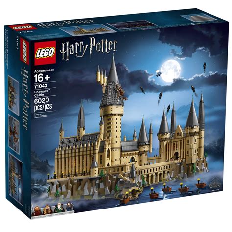 LEGO Harry Potter Hogwarts Castle 71043 Building Set - Model Kit with Minifigures, Featuring ...