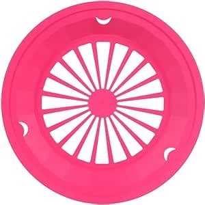 Sea & Moon 12pcs Reusable Plastic Paper Plate Holders Outdoor Picnic ...