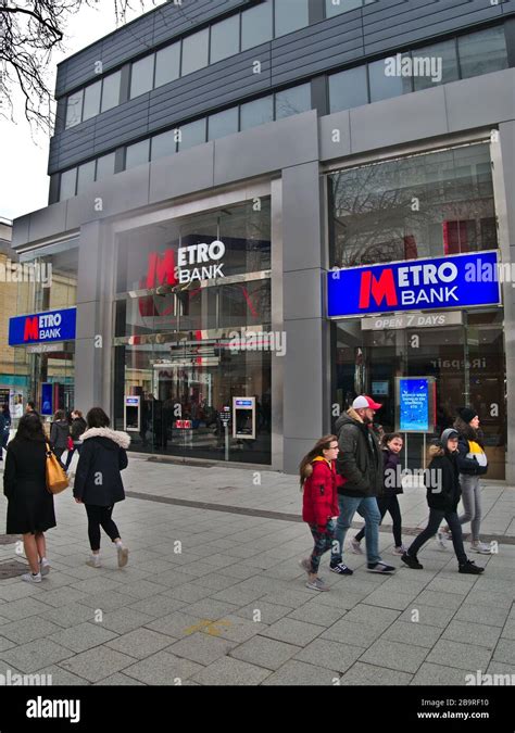 Cardiff city centre, Metro Bank, Cardiff, Wales UK Stock Photo - Alamy