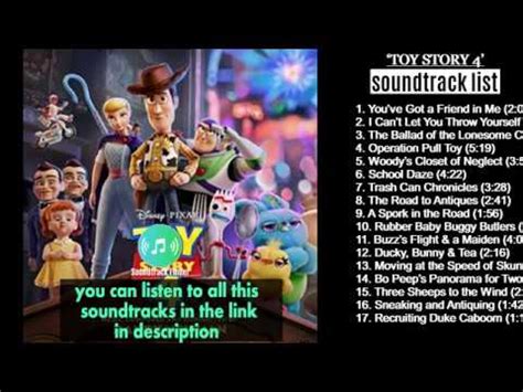 Toy Story 4 soundtrack list songs name - how listen to them all - YouTube