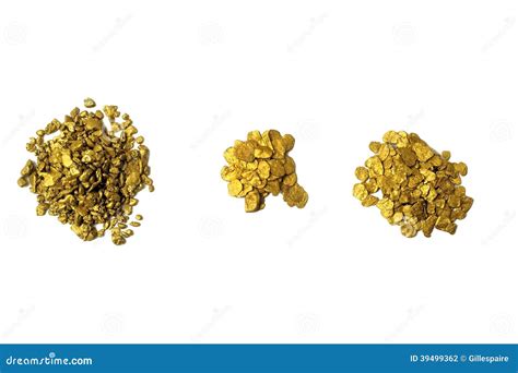 Lots of Glitter and Alluvial Gold Nuggets Stock Photo - Image of mining, rich: 39499362