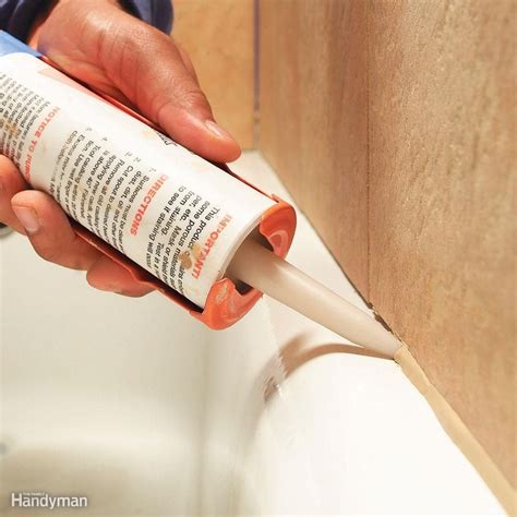 How to Caulk a Bathtub Tips — The Family Handyman