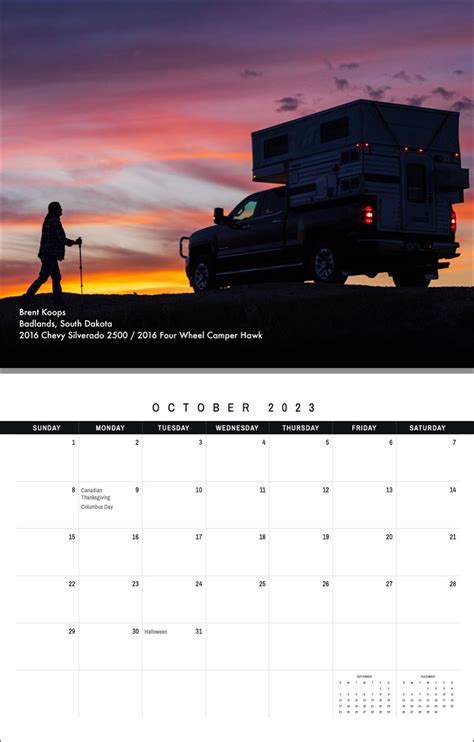 On Sale Now: 2023 Truck Camper Magazine Calendar