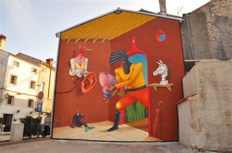 Interesni Kazki New Mural In Vodnjan, Croatia – StreetArtNews