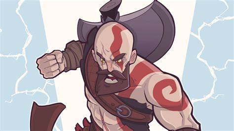 Kratos God Of War Digital Art 4k, HD Games, 4k Wallpapers, Images ...