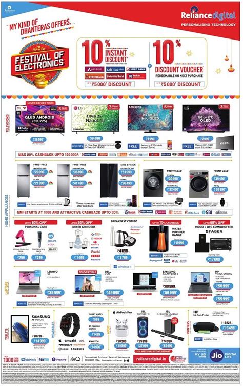 Reliance Digital Kochi TV and Mobiles Stores Sale Offers Numbers