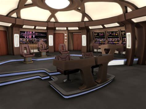 Bridge of U.S.S. Enterprise NCC-1701 E | Star trek starships, Star trek ...