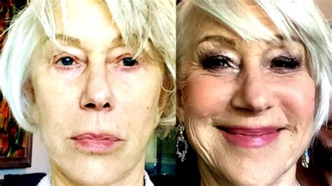 Helen Mirren Without Makeup - Celebrity In Styles