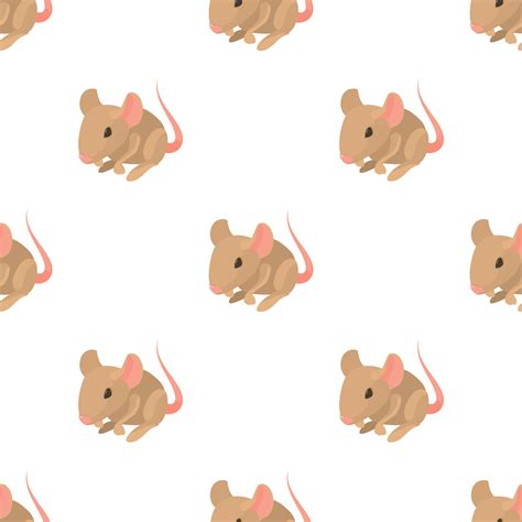 Rat pattern seamless vector 15065543 Vector Art at Vecteezy