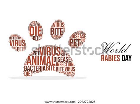 World Rabies Day Poster Design Stock Vector (Royalty Free) 2292792825 ...