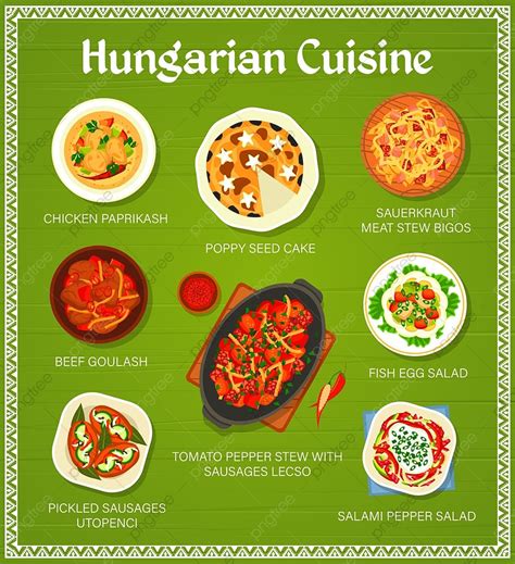 Hungarian Cuisine Menu Vector Food Banner Template Download on Pngtree