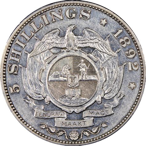 South Africa 5 Shillings KM 8.2 Prices & Values | NGC