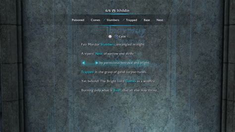 Middle-Earth: Shadow of War Ithildin Poem Walkthrough - how to open Ithildin doors to get the ...