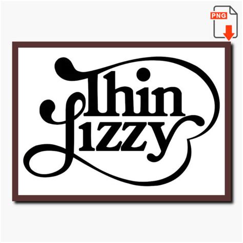 Thin Lizzy Logo Poster, Thin Lizzy Band Old Logo Poster Download File ...