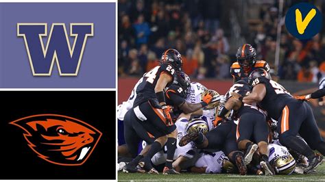 Washington vs Oregon State Highlights Week 11 College Football 2019 ...