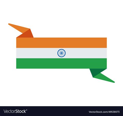 Republic day india flag national Royalty Free Vector Image