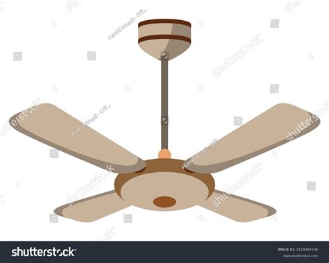 Illustration of ceiling fan vector, EPS version - Royalty Free Stock ...