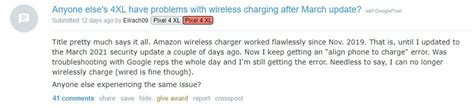 Google Pixel users report wireless charging issue after March Update - Insider Paper