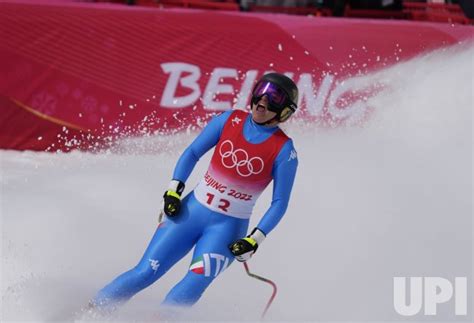 Photo: Women's Downhill race at the Beijing 2022 Winter Olympics ...