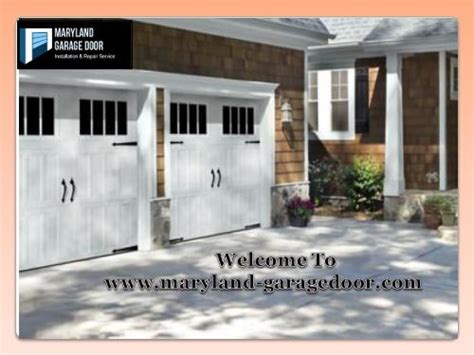 Garage Door Company Maryland