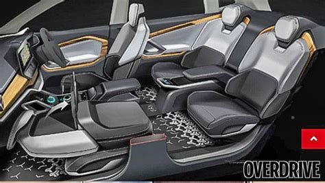 Upcoming Tata Harrier SUV interior revealed in spy images - Overdrive