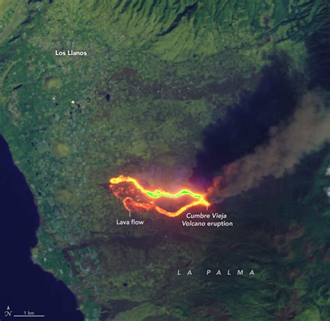 カナリア諸島のラ・パルマ島で、50年ぶりに火山噴火、溶岩流は海岸線下で到達: 我家のIT化