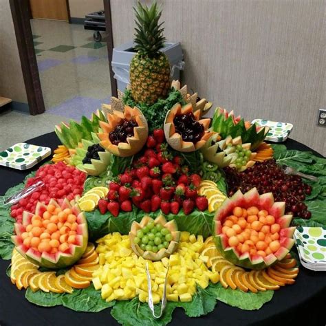 Fruit buffet, Fruit creations, Fruit tables