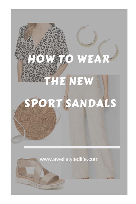 how to wear the new sport sandal - A Well Styled Life®