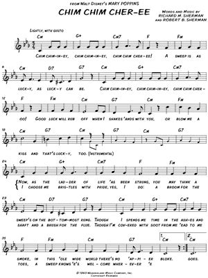 "Chim Chim Cher-ee" Sheet Music - 50 Arrangements Available Instantly - Musicnotes