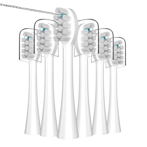 Waterpik Sonic Fusion Replacement Toothbrush Heads, 6 Count, SF01/SF02/SF03/SF04 Compatible ...