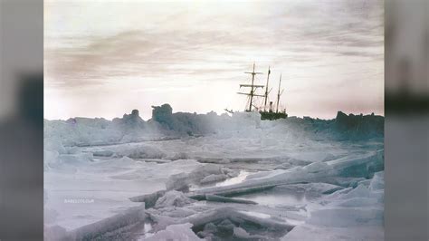 These retouched photos of Shackleton's 1914 expedition look like they ...