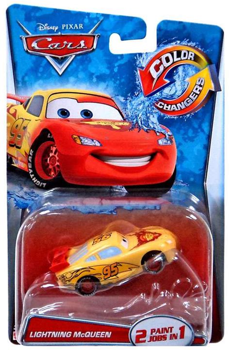 Disney Pixar Cars Color Changers Lightning McQueen 155 Diecast Car 2015 ...