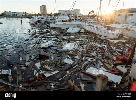 Hurricane damage in panama city beach hi-res stock photography and images - Alamy