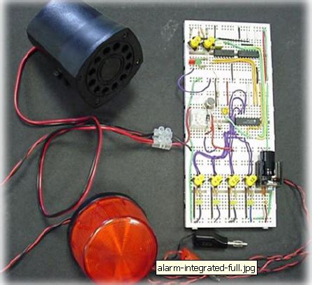 Smart Burglar Alarm Diploma Project With Circuit Diagram - Free Final Year Project's