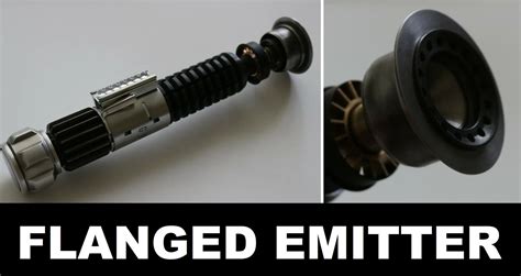 What is a flanged emitter? | Lightsaber Terminology - SaberSourcing