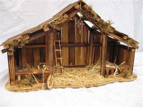 36 best Nativity Creche ideas images on Pinterest | Nativity stable, Christmas nativity set and ...