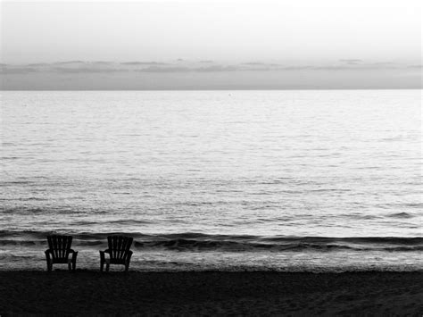 Black and White Beach Wallpaper - WallpaperSafari