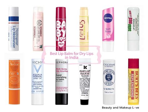 Best Lip Balms for Dry, Chapped Lips in India