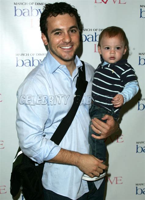 Fred Savage and son Oliver at BabyLOVE benefit