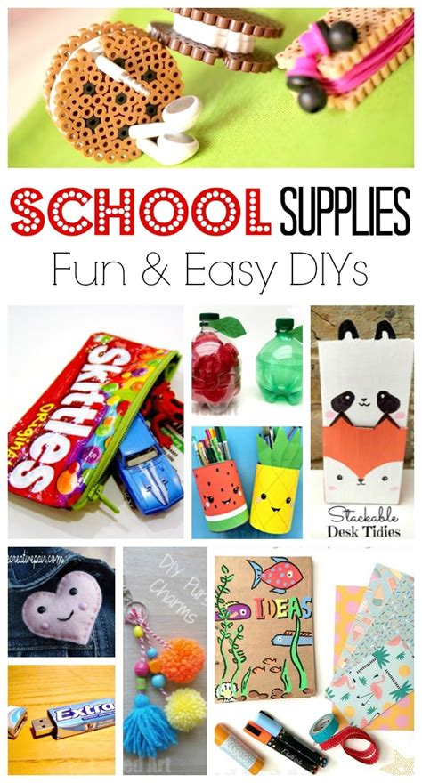 School Supplies DIY Ideas - Red Ted Art's Blog