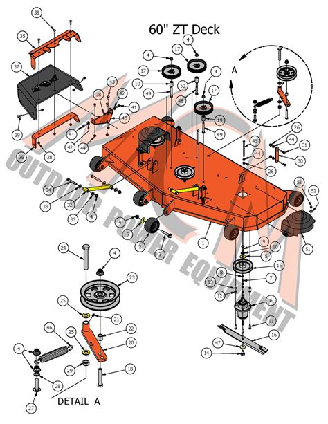 Bad Boy Mowers 2017 ZT ELITE 60" DECK ASSEMBLY Parts & Accessories