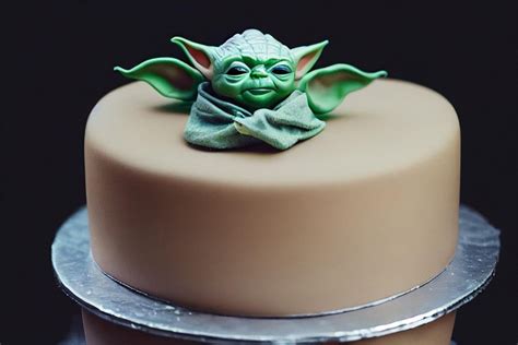 +20 Baby Yoda Cake Design Examples You want to Bite - Eggradients.com