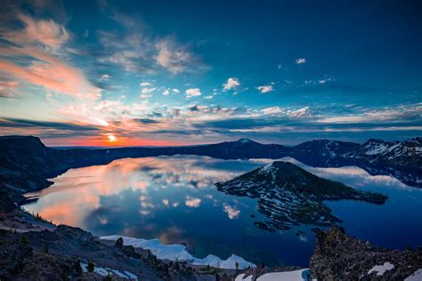 Crater Lake Oregon Wallpaper, HD Nature 4K Wallpapers, Images and Background - Wallpapers Den