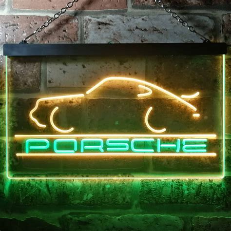 Porsche Car LED Neon Sign - neon sign - LED sign - shop - What's your sign?