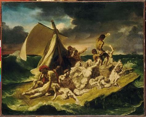 Study for The Raft of the Medusa - Theodore Gericault - WikiArt.org