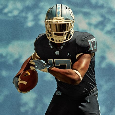 Jordan Brand Reveals the University of North Carolina Football Uniforms ...